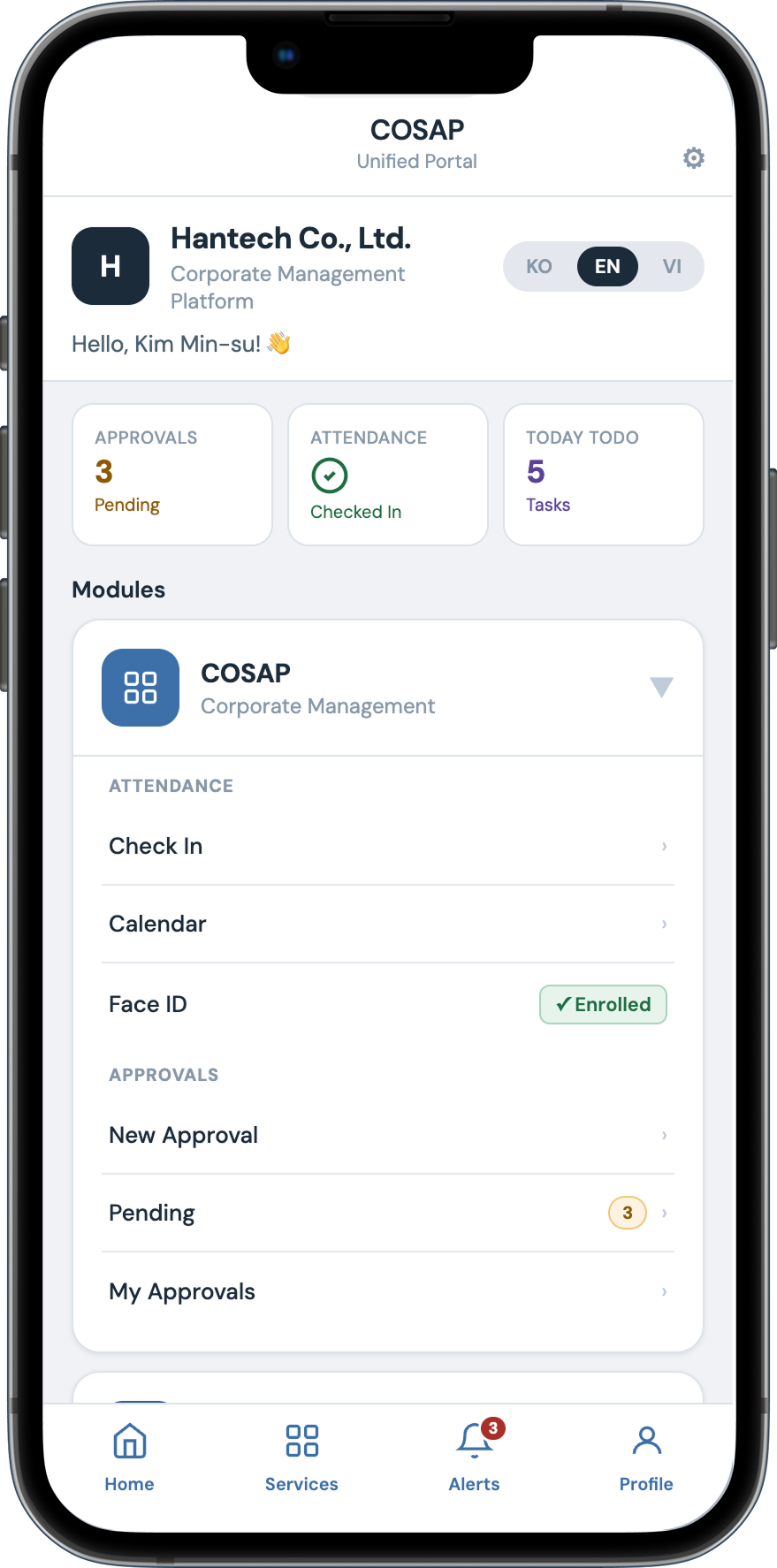 COSAP Unified Portal